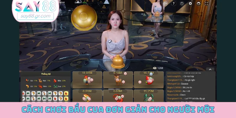Cách chơi bầu cua đơn giản cho người mới